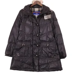 BURBERRY BLUE LABEL キルティングダウンコート ブラック (レディース 38) 中古 古着 A0118