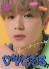 【中古】キャラカード ヒョンジェ(THE BOYZ) ランダムクリアカード 「Delicious」 リリース記念 ローソンオリジナルグッズ