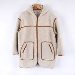 コーエン ブルゾン ジャケット ボア アウター レディース Fサイズ ベージュ coen 【中古】のサムネイル