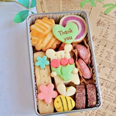 手作り！バレンタインクッキー缶【リスさんの贈り物】❮2月10日～11日