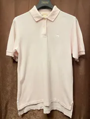 MADE IN USA製 90s Brooks Brothers 半袖鹿の子ポロシャツ ピンク XSサイズ