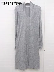 ◇ BEAMS LIGHTS ビームス ライツ ニット 長袖 膝下丈 ワンピース サイズ38 グレー レディース  【中古】 【1112130000344】のサムネイル