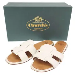 【233】レディースchurch'sミュールサンダル　２４.５cm   ３７.５ 233】レディースchurch'sミュールサンダル 24.5cm 37.5