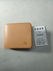 가죽 蛸謹製 스퀘어 짧은 왈렛 TYPE-P 코인 케이스 무요로삐안안도루