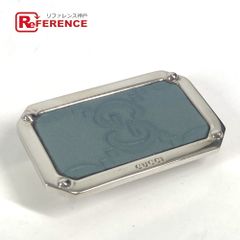 GUCCI グッチ マネークリップ グッチシマ GG シマレザー ブルー