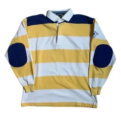 90's NAUTICA Border Rugger Shirts Size M ノーティカ ラガーシャツ