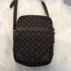 LOUIS VUITTON（ルイ ヴィトン）モノグラムミニラン ダヌーブ ショルダーバッグ 斜めがけ エベヌ M95228【中古】