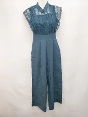 ◇ Lace Ladies レースレディース レース おしゃれ オールインワン サイズS ブルー系 レディース P  【1403180008573】のサムネイル