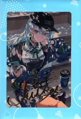 カバー株式会社 誕生日&活動4周年記念 ホロライブ 星街すいせい/箔押し複製サイン入りポストカード