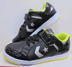 ★新品★CONVERSE KID’S WEAPON N OX(キッズ　ウエポン　Ｎ　ＯＸ）ブラック/シルバー19.0センチ