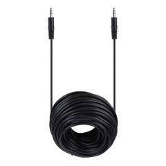 3.5mmステレオミニプラグ銅オス-オスシールドオーディオケーブル変換スマホタブレットTV等に対応スピーカーヘッドセット用ステレオオーディオケーブル(20M)