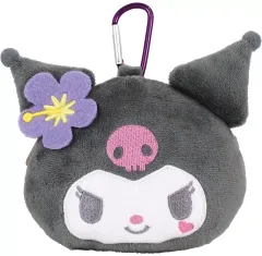 【中古】キーホルダー クロミ カラビナ付きぬいぐるみファスナーマスコット Y2K 「サンリオキャラクターズ」