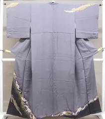 【一輝堂】【着物】訪問着 金彩 ふくれ織 辻ヶ花文 身丈約159cm 裄丈約64.5cm 25z01-342