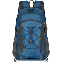 [RAINSMORE] リュック メンズ 折りたたみ リュック 40L 大容量 登山リュック バックパック 軽量 撥水加工 アウトドア 旅行 3色 リュックサック タウンリュック カジュアル 丈夫 ブルー