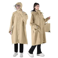 [HINOKAZE] レインコート 自転車【軽量構造×TPU高耐水仕様】 レディースレインウェア メンズカッパ レインポンチョ ロング 大人 バイクカッパ かっぱ ポンチョ リュック対応 おしゃれ 多機能 防風防水 丈夫 通勤通学 男女兼用 反射テープ 収