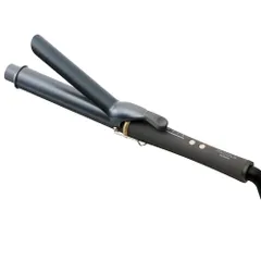 アイリスオーヤマ MiCOLA (ミコラ) カールアイロン コテ パイプ直径32mm 海外対応 温度調節可能 HIR-MC202-H ダークグレー [ダークグレー] [カールアイロン(32mm)]のサムネイル