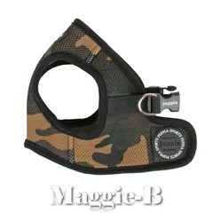 ペット用品 犬 ハーネス 犬用胴輪 PUPPIAパピア SOFT VEST HARNESS B カモフラージュ 迷彩柄のサムネイル