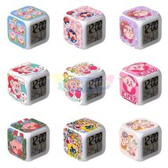 68絵柄 Kirby 星のカービィ 目覚ましライト クロック アラーム 多色ムード グッズ 生活雑貨 上品 可愛い 大音量 デジタル