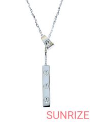 750 Cartier カルティエ ラブYシェイプネックレス【T208】