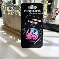 【値下げ】ポップソケッツ POPSOCKETS　LaLa　ヤシの木　ハワイ　スマホリング