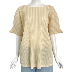 me ISSEY MIYAKE イッセイミヤケ　総柄トップス 新品同様 me ISSEY MIYAKE ミーイッセイミヤケ トップス