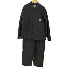 カーハートWIP　セットアップ　ブラック　L　micah set Carhartt MICAH SET セットアップ 黒 - メルカリ