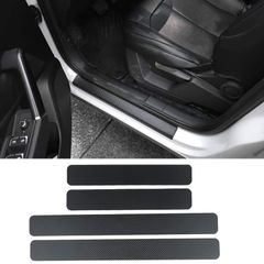 【迅速発送】【4PCS】サイドステップガード 日産 エクストレイル 4代目 T33型 2022 ~ / 日産 V37 スカイライン セダン 200GT 350GT 保護ステッカー ドアガード キズ防止フィルム プロテクター カバー スカッフプレート 車用ドアモ