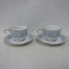 Noritake ノリタケ レースウッドゴールド カップ&ソーサー 2客セット 併売