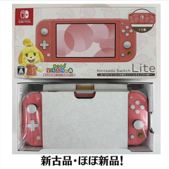【新古品・ほぼ新品】Switch Swicth lite  あつまれどうぶつの森セット しずえアロハ柄
