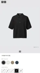 UNIQLO(ユニクロ) U ニット セーター ポロシャツ 黒 XL