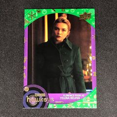 Florence Pugh / フローレンス・ピュー 2023 Upper Deck Marvel Studios Hawkeye ベースカード グリーンパラレル #99