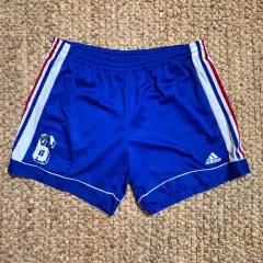 80s adidas(アディダス) by DESCENTE(デサント) フットボール ジャージ ショーツ (笑) 4218 ）