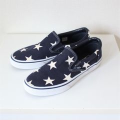 VANS バンズ × SOPHNET ソフネット 16s スニーカー スリッポン スター柄 インディゴ染め US 8 （w-5420801）