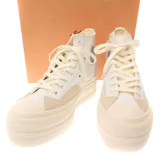 CONVERSE ADDICT×Rokh コンバースアディクト×ロク CHUCK TAYLOR LEATHER PLTS ROKH HI ハイカットスニーカー 1SD254 ホワイト 29cm