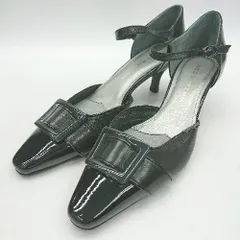 ◇ Θ NEO RHYTHM ネオリズム パンプス サイズ23.5 ブラック レディース E  【1501230033954】