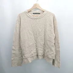 ◇ ⊇ KBF+ ケービーエフプラス URBAN RESEARCH 長袖 ニット セーター サイズONE ライトベージュ系 レディース E  【1506110004765】