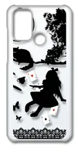 【新品未使用】TONE e21 トーンe21 クリア ハードケース (Alice in wonderland(ブラック)) アリス トランプ 