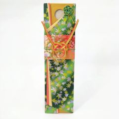 コロコロコイン 彩どりおふだ 華やかな友禅和紙 青紅葉 緑のぼかし 春夏の紅葉 御祝儀 ご長寿祝い 手作りの想いが伝わります