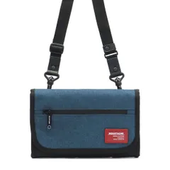 ムスタッシュ ショルダーバッグ MOUSTACHE ウォレットショルダー お財布ショルダー 旅行 メンズ レディース VLP-4640 ネイビーのサムネイル