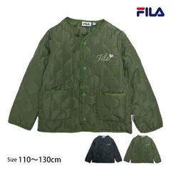 フィラ キルティングジャケット　Mサイズ Amazon | [フィラ] キルティングジャケット ボア×中綿 切替ノー