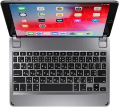 未使用品 BRYDGE iPad Air(2019)/10.5-inch iPad Pro用ワイヤレスキーボード BRY8002-BJP スペースグレイ 日本語(JIS)配列