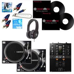 【DJM-250mk2 レコボDVSセット】Pioneer DJ(パイオニア) / RP-7000 MK2 BLACK_DJM-250MK2_RB-VS1-KOp12_set