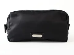 M25812 美品 Salvatore Ferragamo サルヴァトーレ・フェラガモ パフューム ポーチ 非売品 ブラック 黒 小物入れ
