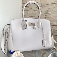 【Louis Vuitton】ミラMM 大容量 2wayショルダーバッグ　白色