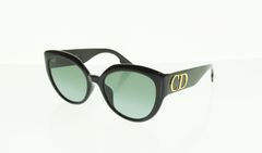 クリスチャンディオール Christian Dior DDiorF 80711 サングラス56□19 眼鏡・サングラス サングラス ブラック 103G-161