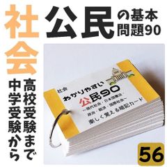 社会 公民の問題 暗記カード 中学受験社会 高校受験社会 テスト対策