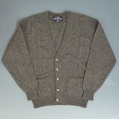 オールドダービーニットウェア》新品 英国製 アラン編み ニット 