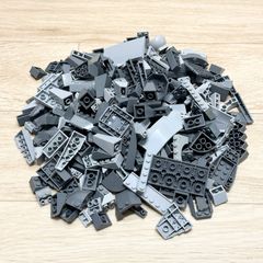 LEGO レゴ グレー系 中古 パーツ スロープ アーチ カーブ ブロックグリル 大量 ばら売り 部品取り LY-240627-31