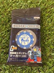 機動戦士ガンダム　ゴルフ　アムロ・レイ　ゴルフボールマーカー　ブルー系　未使用品