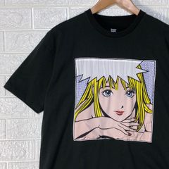 グラニフ　ブラック　江口寿史　コラボ　ストップ！！ひばりくん！　半袖Tシャツ